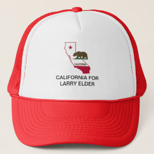CALIFORNIA FOR Larry Elder TRUCKER HAT Truckerkappe