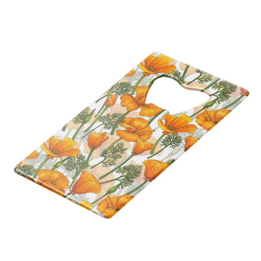 California Geldbeutel Flaschenöffner (Rückseite Schrägansicht)