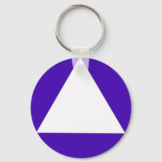 California Gender Neutral Bad Dreieck Schlüsselanhänger (Vorderseite)