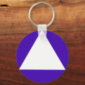 California Gender Neutral Bad Dreieck Schlüsselanhänger (Vorderseite)