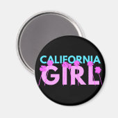 California Girl Magnet (Vorderseite/Rückseite)