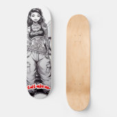 California Girl Skateboard (Vorderseite)