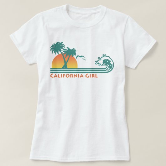 California Girl T-Shirt (Design vorne)