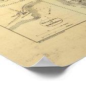 California Gold Rush Poster (Ecke)