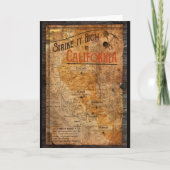 California Gold Rush Poster (Vorderseite)