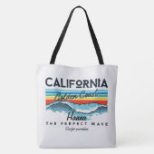 California Golden Coast Perfect Wave Tasche (Rückseite)