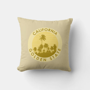 California Golden Staat Kissen
