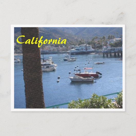 California Got Sushi Postcard Postkarte (Vorderseite)