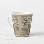 California Graue Hühner Milchtasse (Linke Ecke)