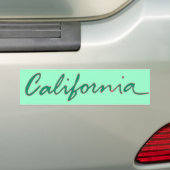 California Green Theme Writing Autoaufkleber (Auf Auto)