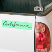 California Green Theme Writing Autoaufkleber (Auf Lkw)