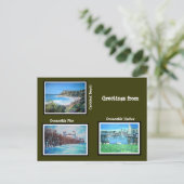 California Greetings - Postcard Postkarte (Stehend Vorderseite)