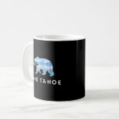 California Grizzly Bear Lake Tahoe Kaffeetasse (Vorderseite Links)