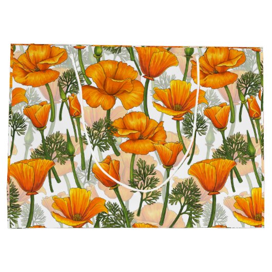 California Große Geschenktüte (Rückseite)