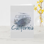 California Grußkarte Karte (Gelbe Blume)