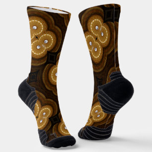 California Hauptstadt Dome geometrisch geflieste M Socken