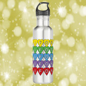 California Hearful Edelstahlflasche