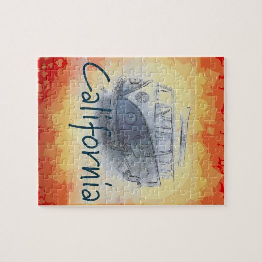 California Heart Puzzle (Horizontal)