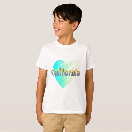 California Heart T-Shirt (Vorne ganz)