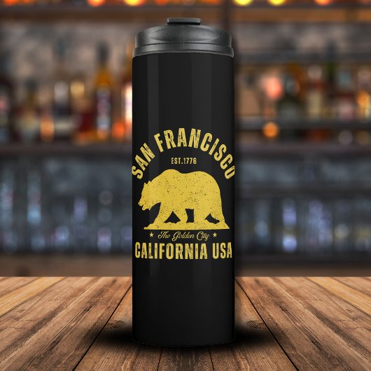 California Heritage Bear – San Francisco Thermosbecher