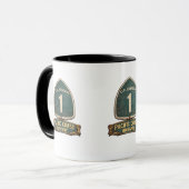 California Highway one Pacific Coast Highway Tasse (Vorderseite Links)