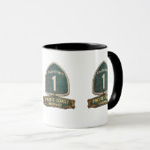 California Highway one Pacific Coast Highway Tasse (VorderseiteRechts)