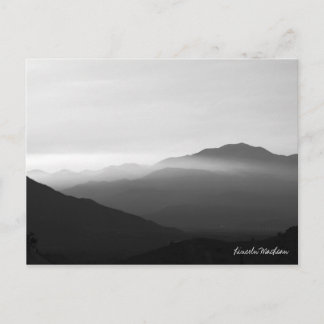 California Hills (Postcard) Postkarte