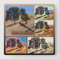 California Hillside Abstrakt Foto Collage 9979