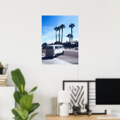 California Hippie Van Poster (Heimbüro)