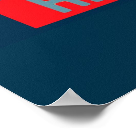 California Hope Poster (Ecke)