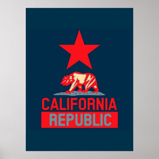 California Hope Poster (Vorne)