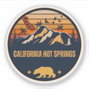 California Hot Springs, Kalifornien Aufkleber
