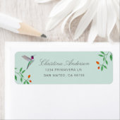 California Hummingbird  Address (Insitu)