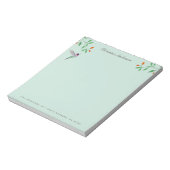 California Hummingbird Notizblock (Rotiert)