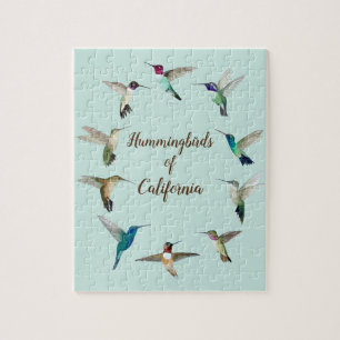 California Hummingbirds Jigsaw Puzzle