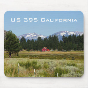 California HWY 395 Landschaft Mousepad