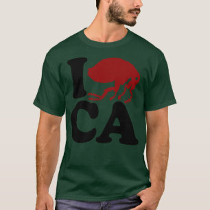 California I FLEE Floh CA I Links California Funny T-Shirt