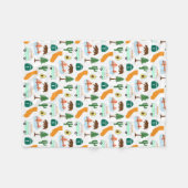 California Icons Fleecedecke (Vorderseite (Horizontal))