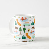 California Icons Kaffeetasse (Vorderseite Links)