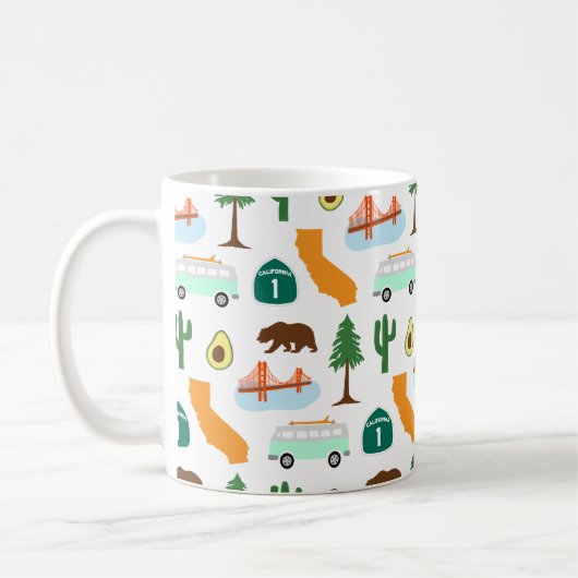 California Icons Kaffeetasse (Links)