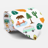 California Icons Krawatte (Gerollt)