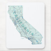 California Interstate Map Mousepad (Vorne)