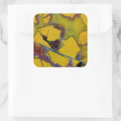 California Jasper Quadratischer Aufkleber (Tasche)