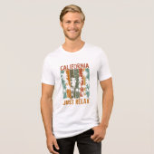 California Just Relax Tri-Blend Shirt (Vorderseite voll)