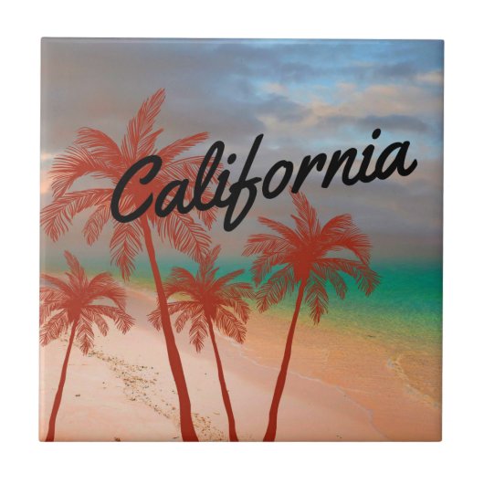 California Keramik Tile Fliese (Vorderseite)