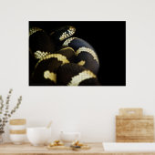 California King Snake Print Poster (Küche)