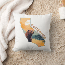 California Kontur Bärengebirge Kissen