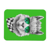 California Lama Magnet (Horizontal)