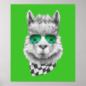 California Lama Poster (Vorne)