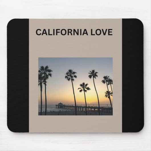 California Liebe ❤️ Mousepad (Vorne)